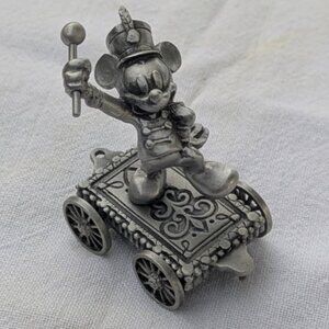 Walt Disney Railroad WDRR Pewter Train Mickey Mouse